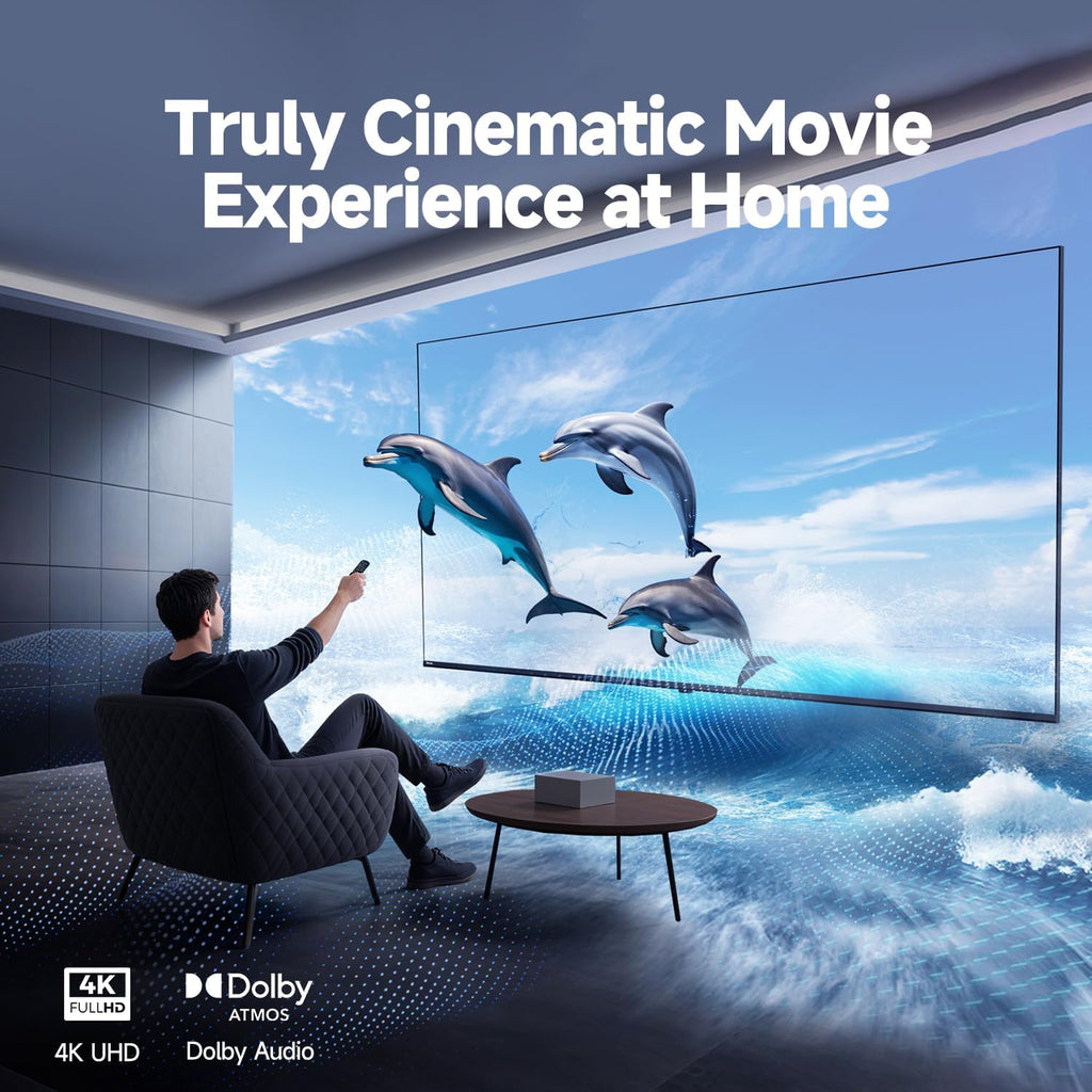 HORION 55 inch Smart TV, 4K UHD LED TV with WebOS 22, Ultra Slim Television with Mega Contrast, HDR10, Dolby Audio - Streaming Live, Bluetooth, Hdmi, WiFi ((P6D Series)