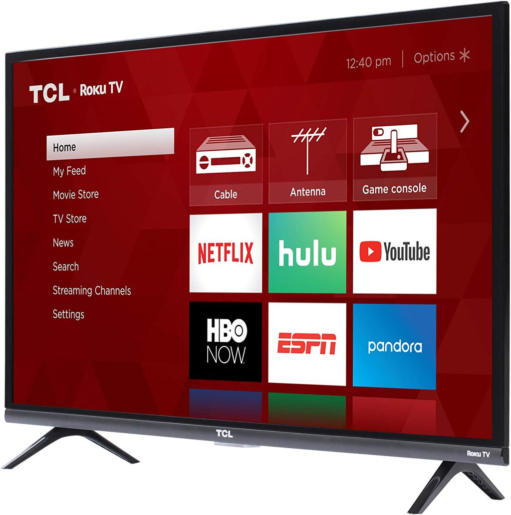 TCL 32-inch 1080p Roku Smart LED TV - 32S327, 2019 Model