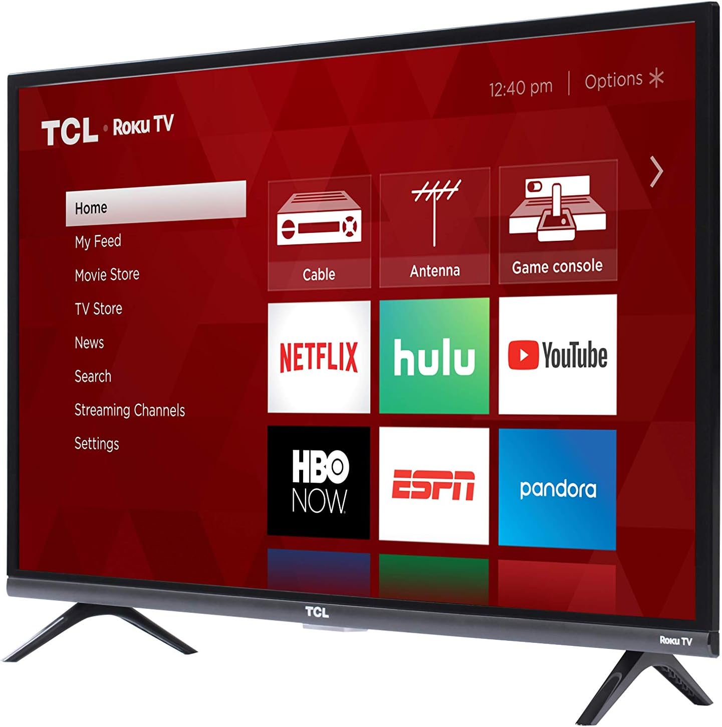 TCL 32-inch 1080p Roku Smart LED TV - 32S327, 2019 Model