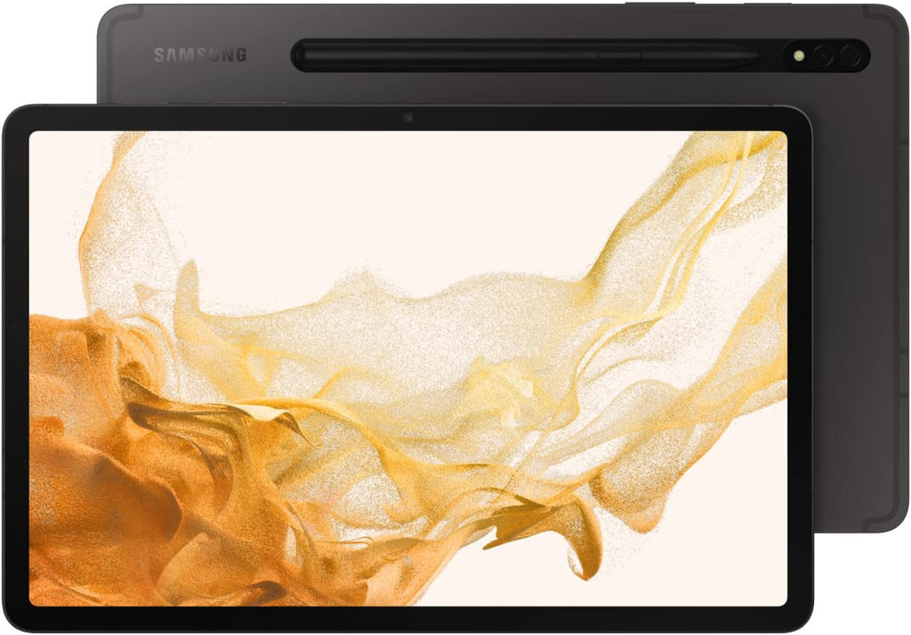 Samsung Galaxy Tab S8 11' 128GB WiFi 6E Android Tablet, PC Experience, Large LCD Screen, S Pen Included, Ultra Wide Camera, Expandable Memory, Long Lasting Battery, US Version, 2022, Graphite