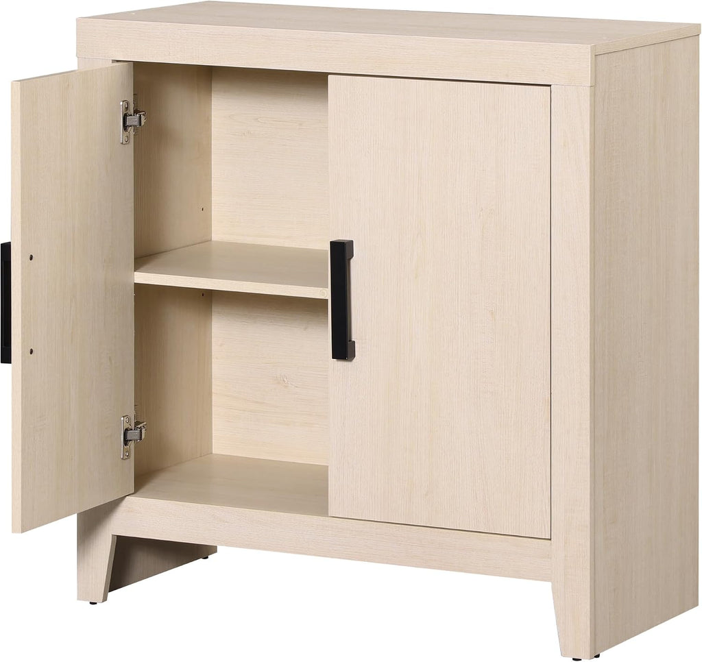 WAMPAT TV Stand for TVs up to 85 Inch, 3-Piece Modular Entertainment Center with Drawers and Doors, Farmhouse Media Console for Living Room, Bedroom, Home Theater, Beige