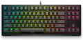 Alienware Low-Profile RGB Gaming Keyboard AW510K, AlienFx Per Key RGB LED Color Backlighting, Media CONTROLS & USB Passthrough, Cherry MX Low Profile Red Switches