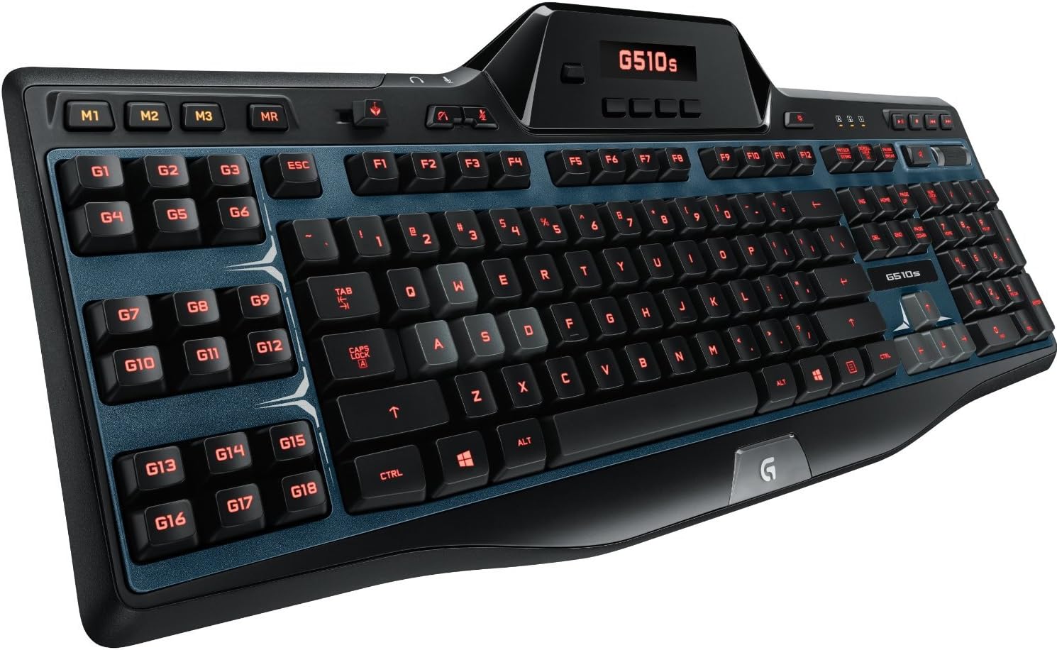 Logitech G510s Gaming Keyboard with Game Panel LCD Screen (Renewed)