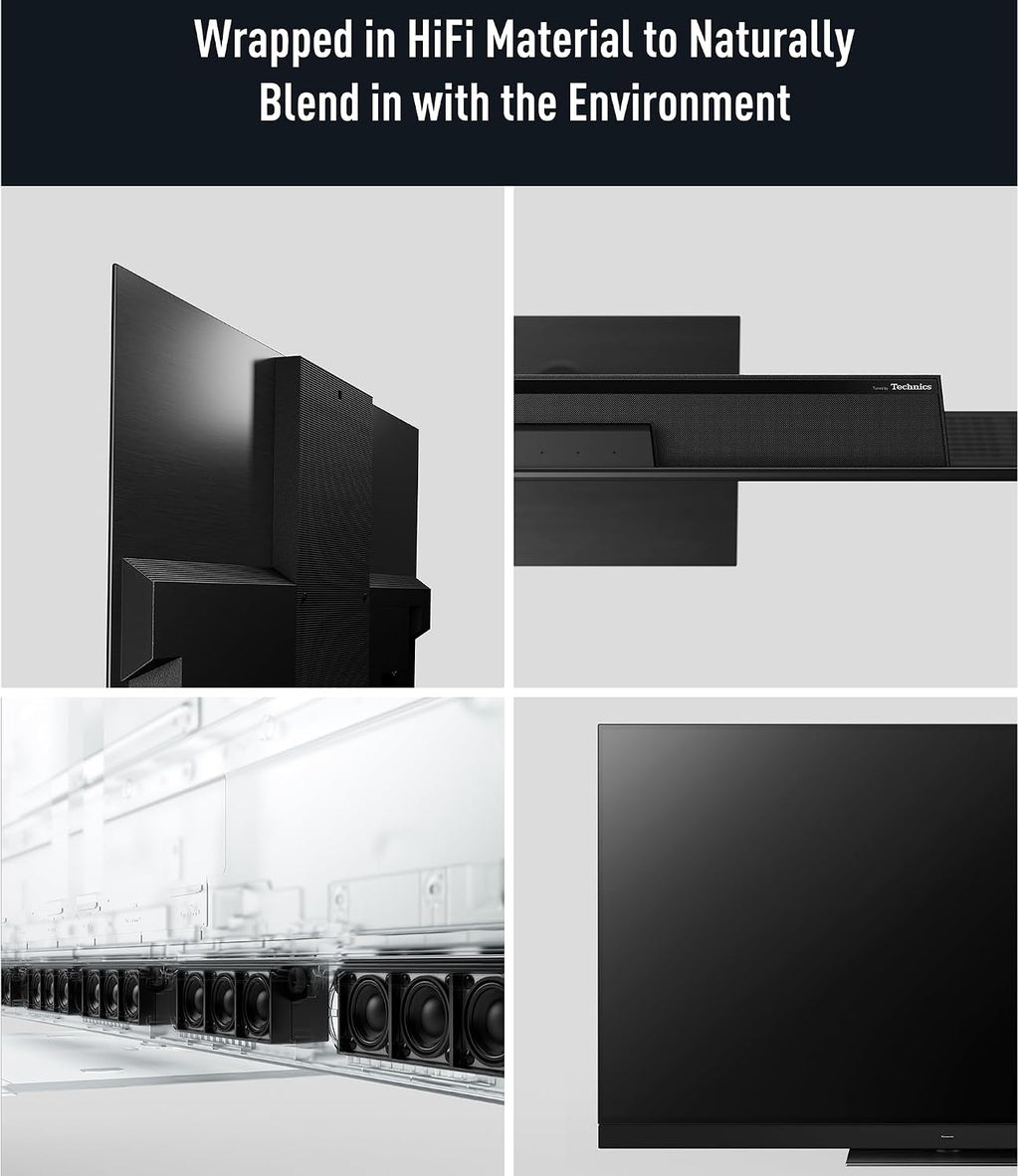 Panasonic Z8 Series (2025) 77-inch OLED 4K Ultra HD Smart Fire TV, Dolby Vision IQ, HDR10+ Adaptive, 144Hz Refresh Rate, Hands-Free Alexa 77Z8BAP