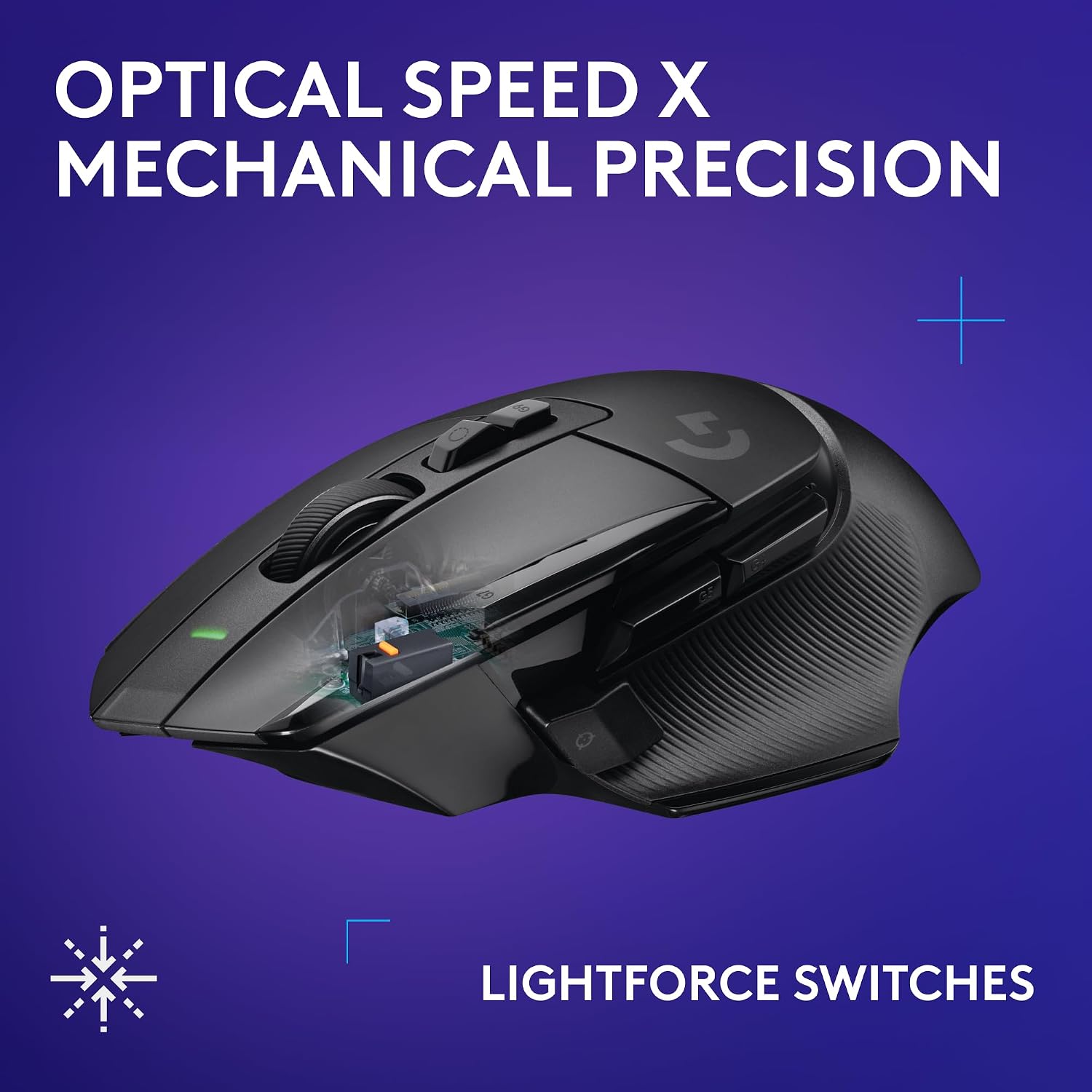 Logitech G502 X Lightspeed Wireless Gaming Mouse + G515 TKL Wireless Gaming Keyboard (Tactile) Bundle: Black