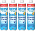 Doheny's Extra-Strength Metal Out Pool Treatment | Professional-Grade, Highly Concentrated Formula | Reduces Staining, Scaling & Discoloration | Dosage View Stripe |4 x 40 Oz. Bottles (160 Oz. Total)