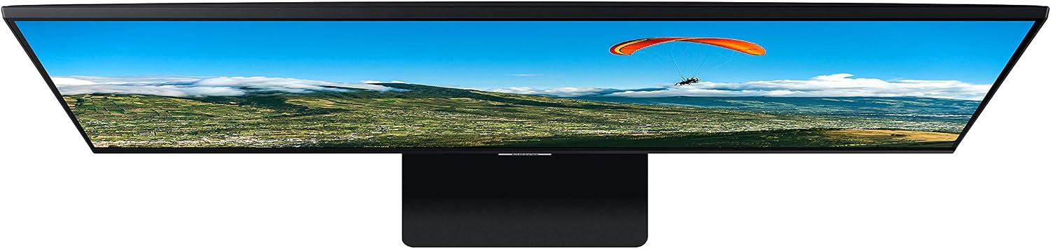 SAMSUNG M5 Series 27-Inch FHD 1080p Smart Monitor & Streaming TV (Tuner-Free), Netflix, HBO, Prime Video, & More, Apple Airplay, Bluetooth, Built-in Speakers, Remote Included (LS27AM500NNXZA)