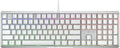 MX 3.1, Wired Mechanical Gaming Keyboard, Durable Aluminum Housing, RGB Lighting, Integrated Damping Mechanisms, USB-A, MX2A Silent RED Switches, White