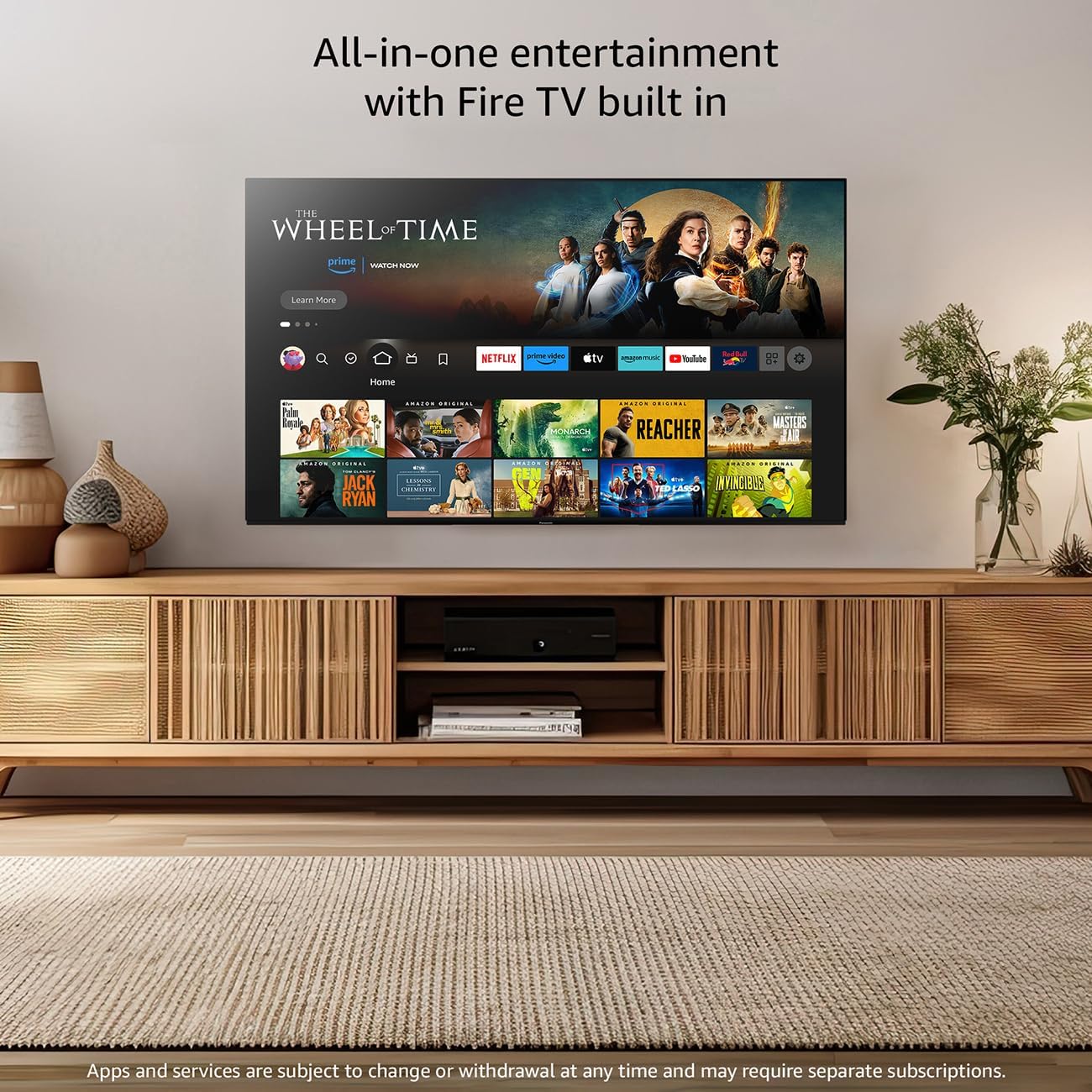 Panasonic Z85 Series (2024 Model) 55-inch OLED 4K Ultra HD Smart Fire TV, Dolby Vision IQ, HDR10+ Adaptive, 120Hz Refresh Rate - 55Z85AP