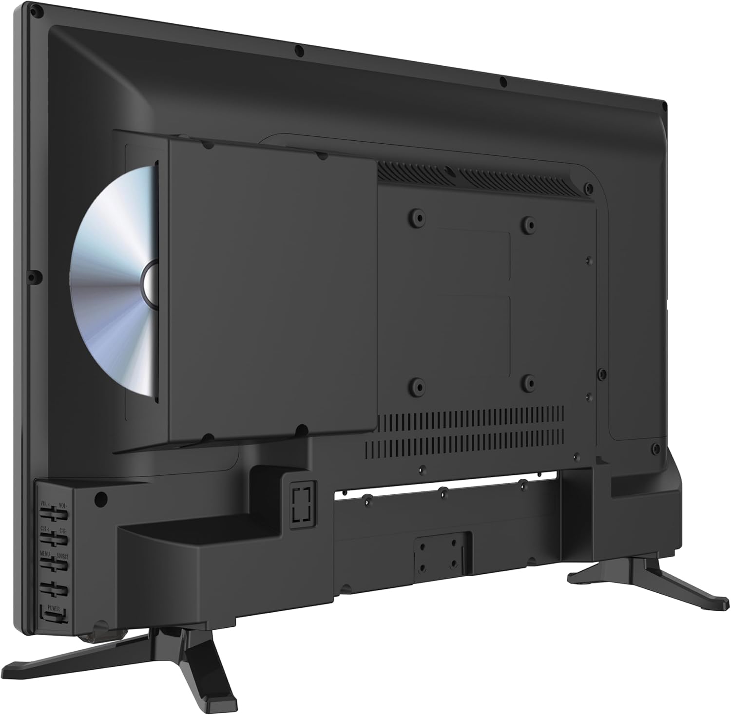 Supersonic SC-2412 24-Inch HDTV & Monitor with Built-in DVD Player, 1080p,Vibrant Colors, HDMI/USB/AC Ports, TV-to-PC Transition, and AC/DC Compatibility