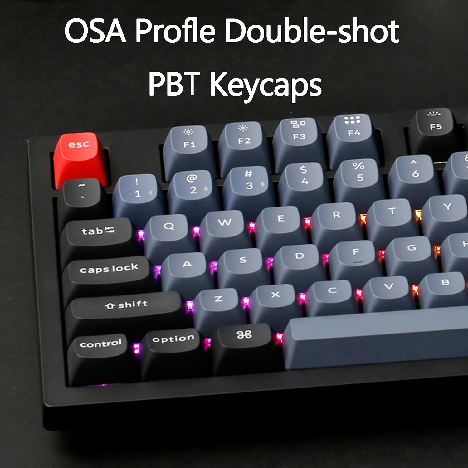 Keychron K10 Pro QMK/VIA Custom Wireless Mechanical Keyboard, Hot-Swappable Full Size 108 Keys Programmable RGB LED Backlit Red Switch, Bluetooth/USB-C Wired Gaming Keyboard for Mac Windows Linux