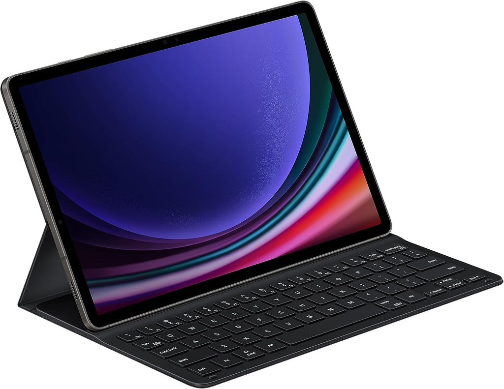 Samsung Galaxy Tab S9 FE Book Cover Keyboard Slim, Tablet Protector Case, Thin and Lightweight Design, Magnetic Back, PC-Like Experience, Wireless Keyboard Sharing, US Version, Black