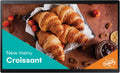 Samsung 24' Commercial UHD LED LCD Display Sign, Full HD Resolution, Compact Design, Home UI, LH24QBCEBGCXZA