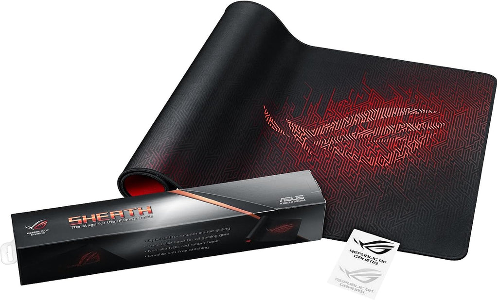 ASUS ROG Strix Scope II 96 Wireless Gaming Keyboard & ROG Spatha X Wireless Gaming Mouse & ROG Sheath Extended Gaming Mouse Pad