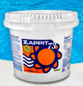 73% Cal-Hypo Dry Chlorinating Granules for Swimming Pool – Bactericide, Algaecide, and Fast Dissolving Shock - Zappit73 25 lb Bucket