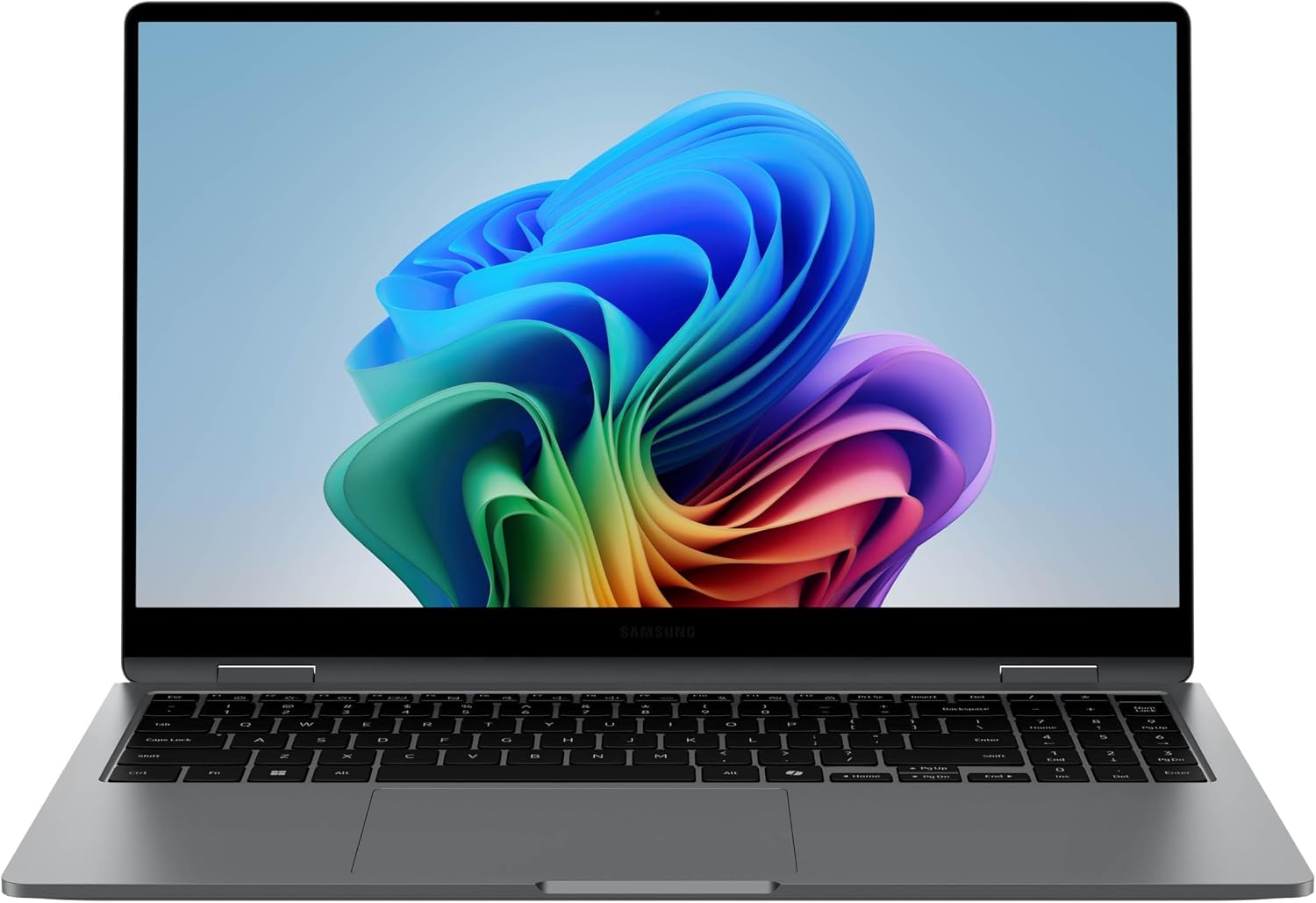 Samsung 15.6' Galaxy Book5 360 Copilot+ PC, AI Business Laptop, Windows 11 Pro, Intel Core Ultra 5 Processor 226V, FHD AMOLED Touchscreen, 16GB/512GB, 2025 Model, NP754QHA-KA1US, Gray