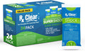 Rx Clear Super Shock for Swimming Pools | 68% Calcium Hypochlorite Shock | Chlorinator and Algaecide | Kill Pool Algae for a Crystal Clear Pool | One Pound Bags | 24 Pack