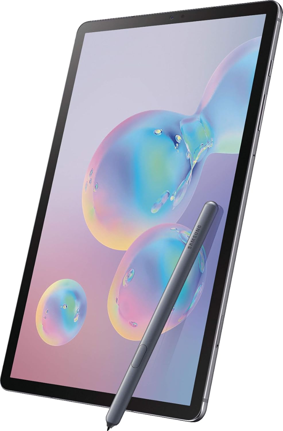 SAMSUNG Galaxy Tab S6 10.5', 128GB (WiFi + 4G LTE T-Mobile Locked) Android Tablet Mountain Grey - SM-T867U (with S-Pen) (Renewed)