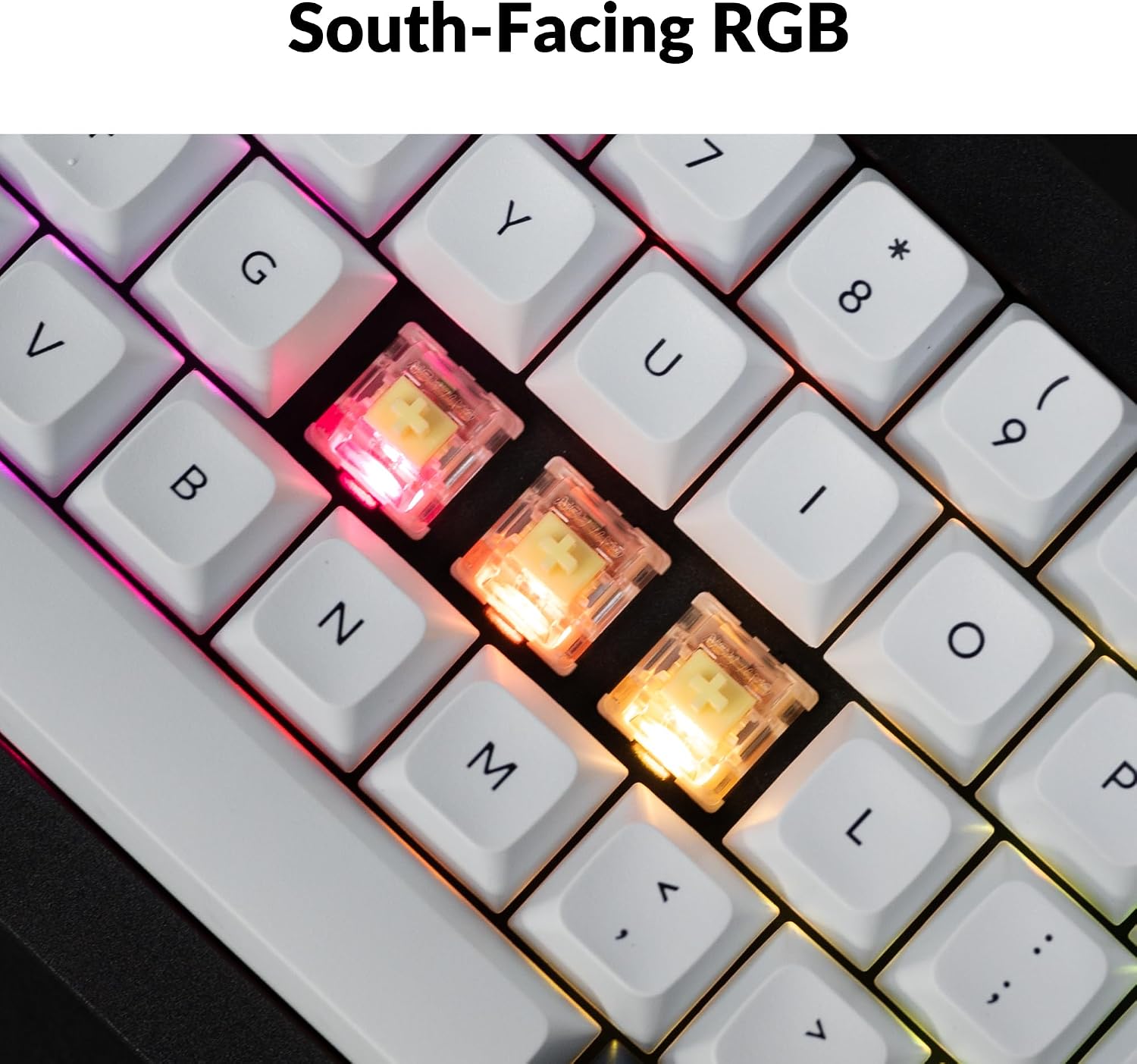 Keychron Q2 Max Wireless Custom Mechanical Gaming Keyboard, QMK/VIA Programmable Knob 2.4 GHz/Bluetooth 5.1/Wired, 65% Compact RGB Hot-Swap with Gateron Banana Switch for Mac Windows Linux - Black
