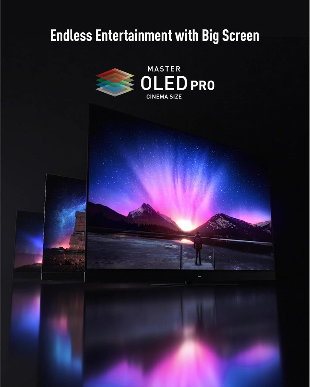 Panasonic Z8 Series (2025) 77-inch OLED 4K Ultra HD Smart Fire TV, Dolby Vision IQ, HDR10+ Adaptive, 144Hz Refresh Rate, Hands-Free Alexa 77Z8BAP