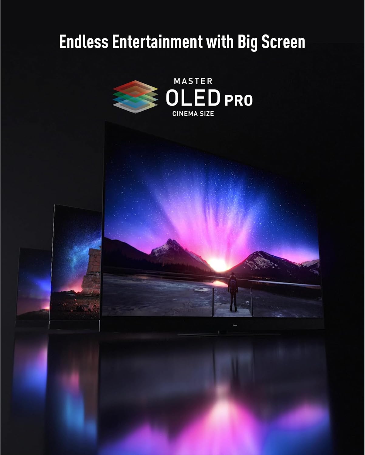 Panasonic Z8 Series (2025) 77-inch OLED 4K Ultra HD Smart Fire TV, Dolby Vision IQ, HDR10+ Adaptive, 144Hz Refresh Rate, Hands-Free Alexa 77Z8BAP