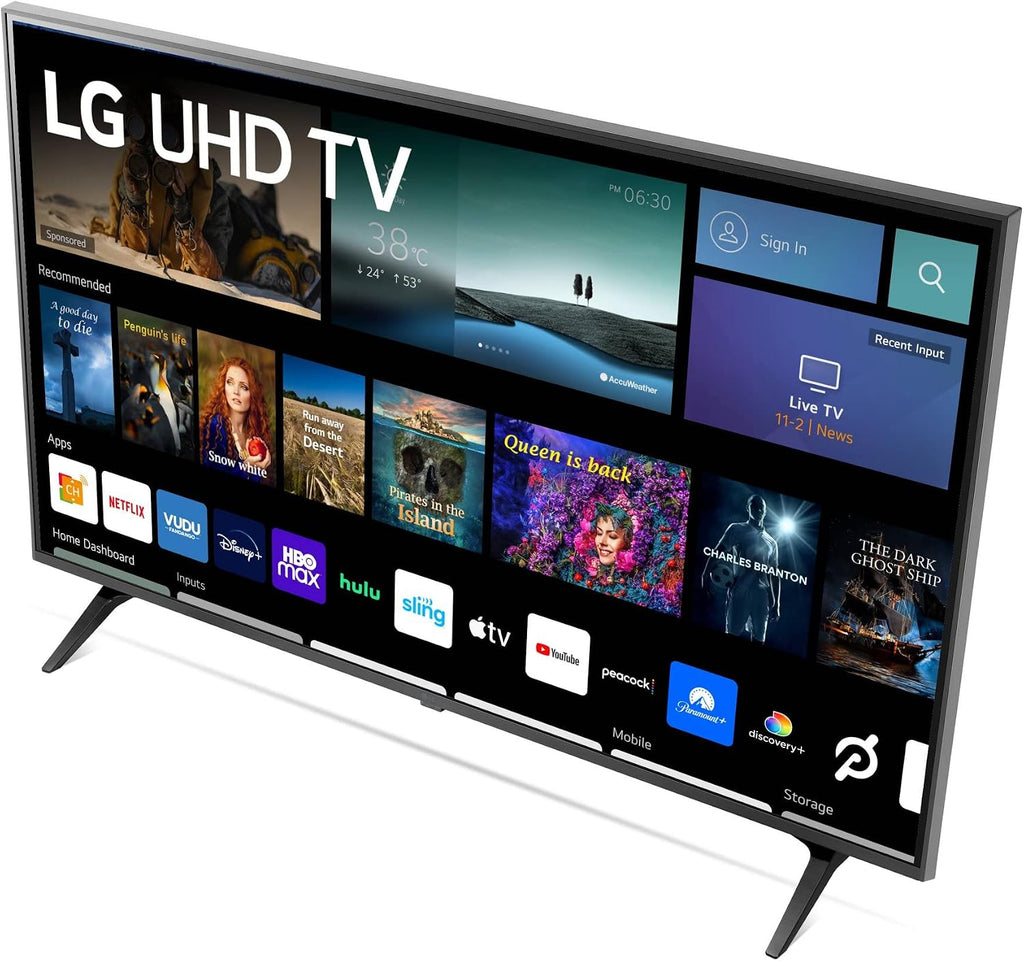 LG 43 Inch Class UQ7070 ZUD Series LED 4K UHD Smart webOS 22 TV