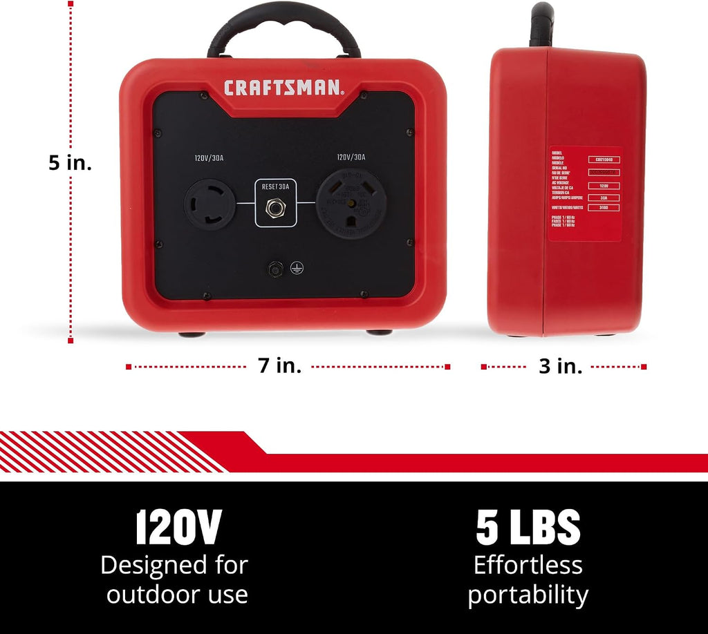 Craftsman 2200 Parallel Kit for Doubling Power - Unleash Full Potential of Your Inverters and Meet Higher Output Demands