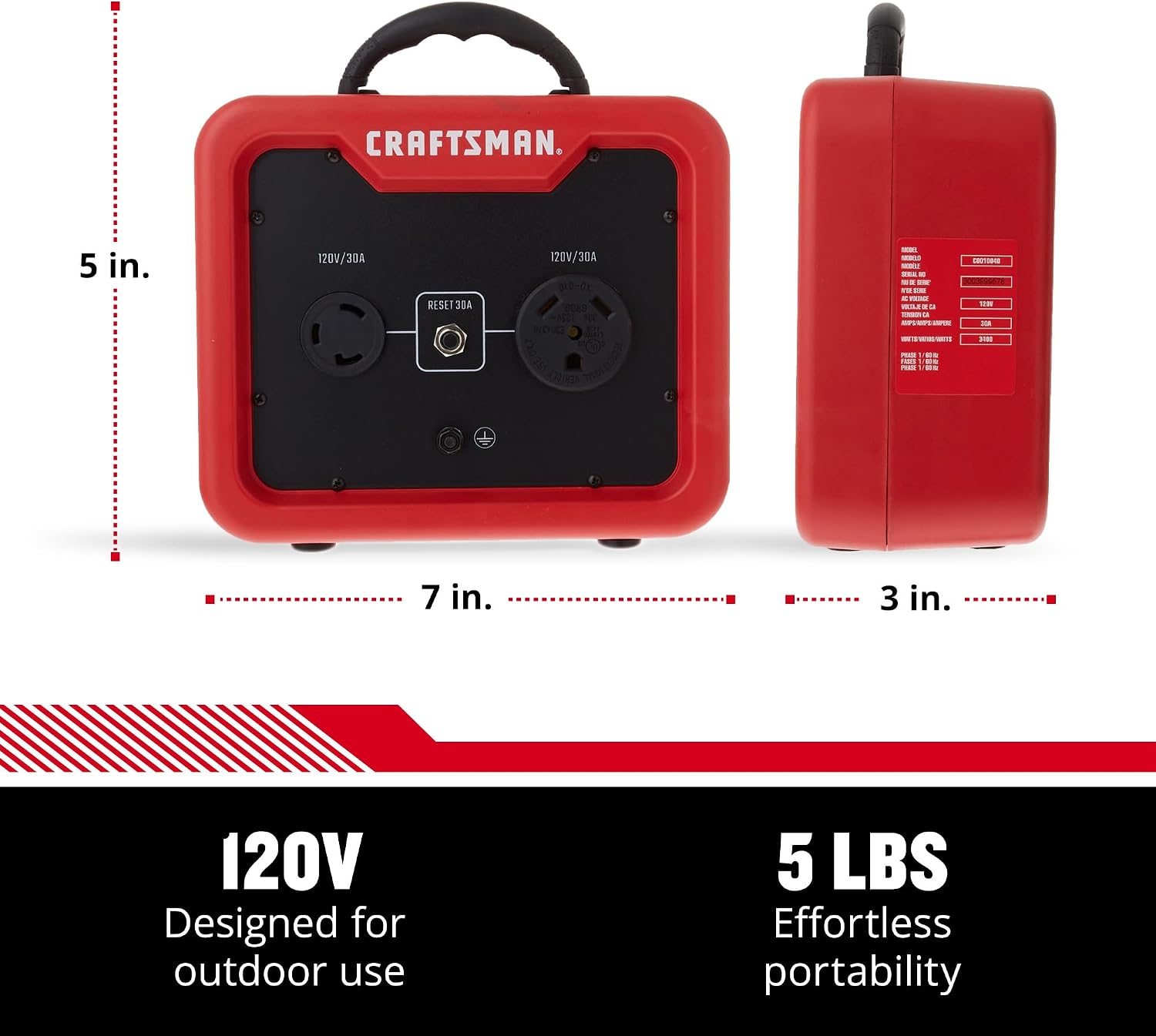Craftsman 2200 Parallel Kit for Doubling Power - Unleash Full Potential of Your Inverters and Meet Higher Output Demands