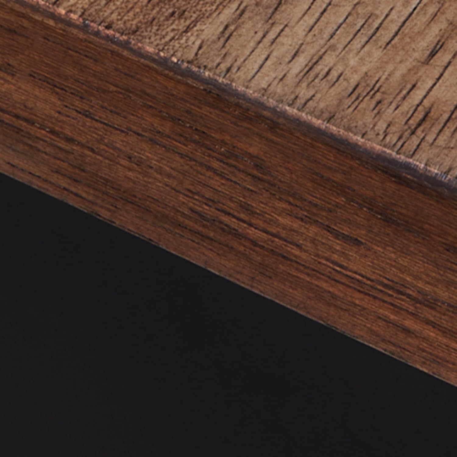 Signature Design by Ashley Wildenauer Modern Farmhouse 76' TV Stand for TVs up to 86' with Adjustable Shelves and Wire Management, Brown & Black