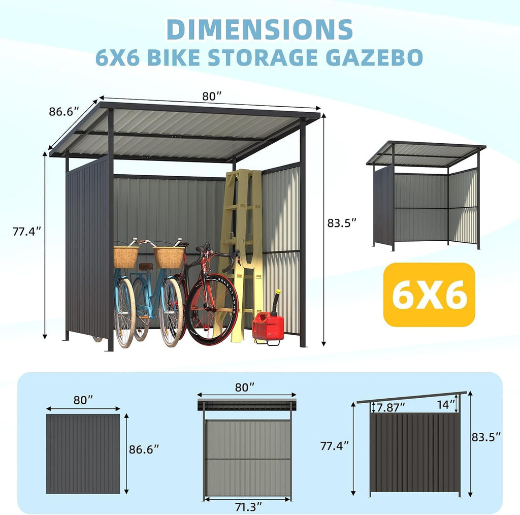 U-MAX 6' x 6' Grill Gazebo