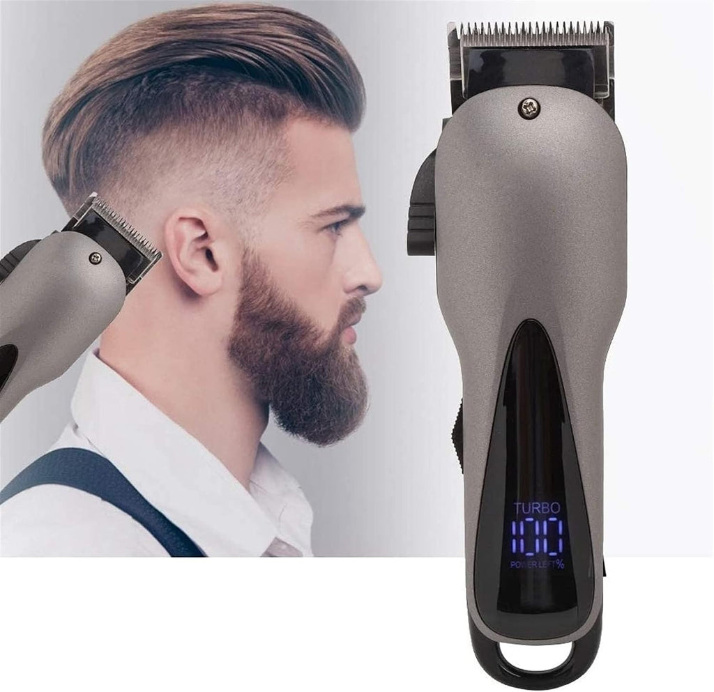WEedsy Hair Clippers for Men Cordless - Professional Hair Trimmer Men's Hair Clipper for Hair Cutting Electric Barber Clippers Fade Buzzer Haircut Machine Beard Shaver Men's Grooming Kits with Guard