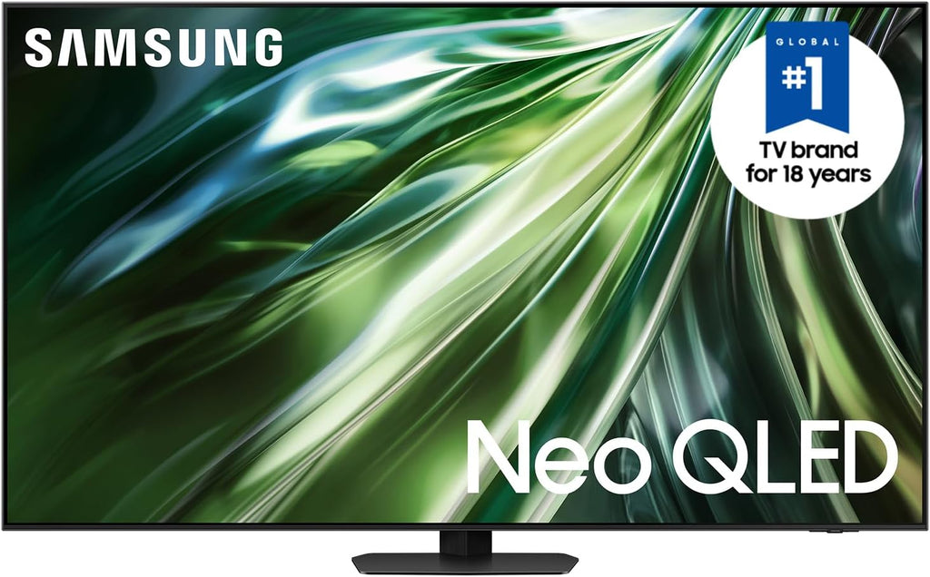 Samsung QN55QN90DAFXZA 55 Inch Neo QLED TV with 4K AI Upscaling and 3 Year Amber Protection Plan (2024)