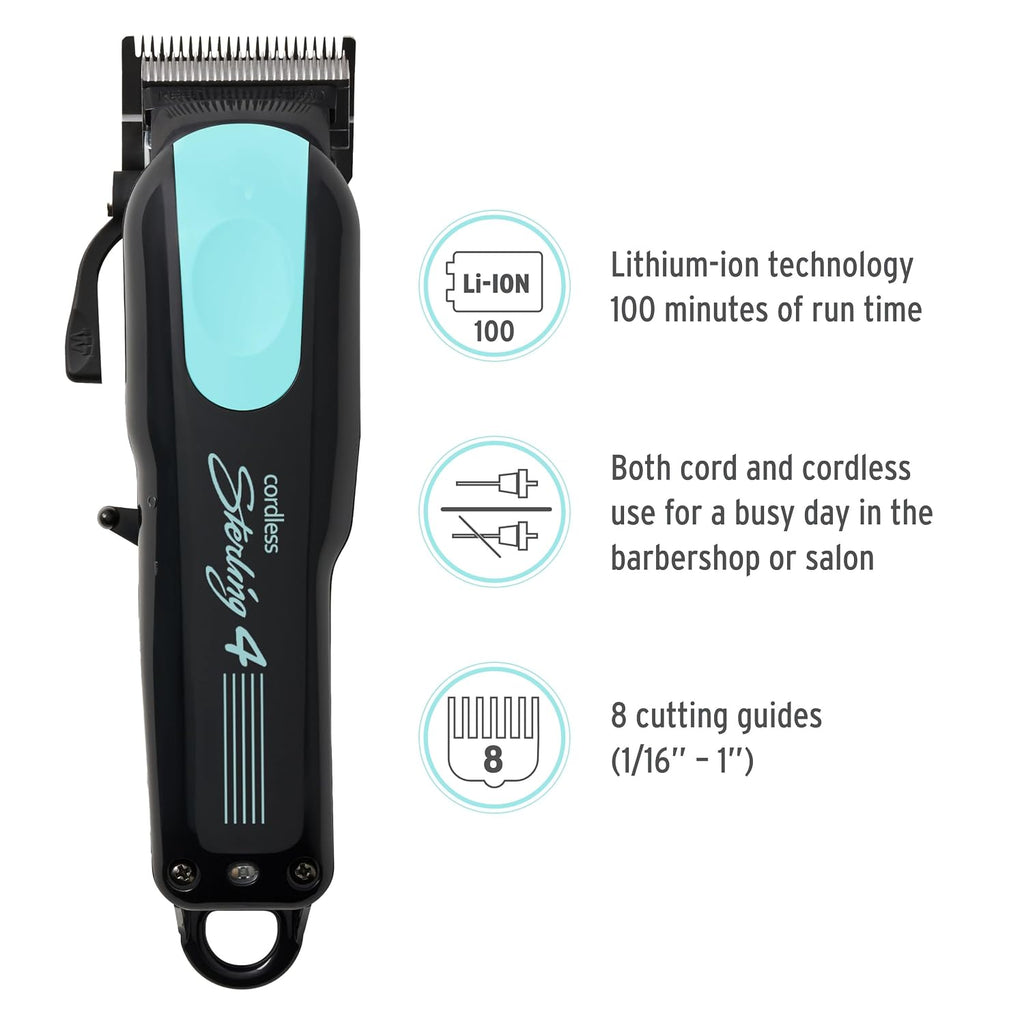 Wahl Professional - Sterling 4 - Cordless Hair Clippers for Men and Women - Professional, Barber-Quality Hair Cutting Tools