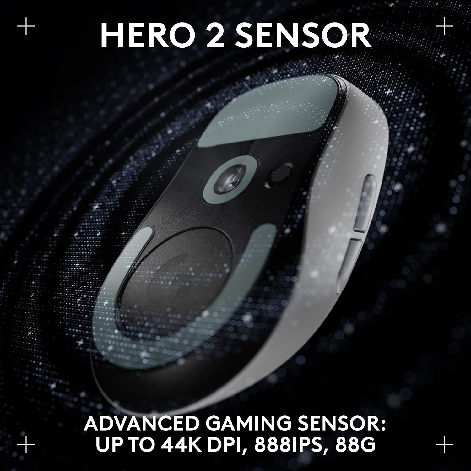 Logitech PRO X Superlight 2 DEX Wireless Gaming Mouse, White | Lightweight, Hero 2 Sensor, 44k DPI, 5 Programmable Buttons, Lightspeed Wireless, Right Hand, PC/Mac | Signature Series Charging Dock