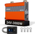 3080W Pure Sine Wave Inverter 24V to 110V Ultra Quiet, Game-Changing Design | 24V to 120 Converter for Home, RV, Camping, Off-Grid & Outdoor Adventures丨DC to AC (LGE-24-3080TI)