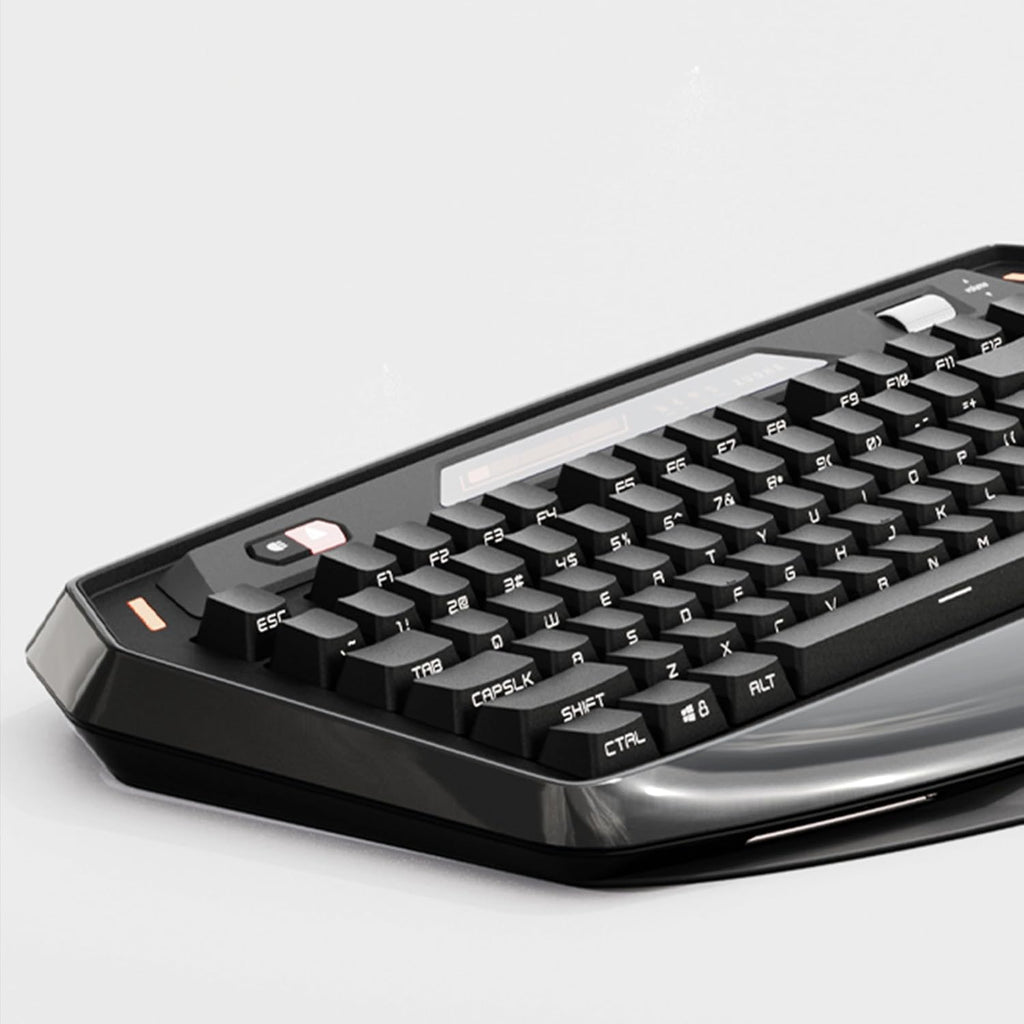 ZORNHER MAX870 Wireless Mechanical Gaming Keyboard,80% Black Custom Creamy Sound Keyboard with Shine Through PBT Keycaps,Pre-lubed Linear Switches,Hot-Swappable,RGB Backlit,2.4GHz/USB-C/BT5.0