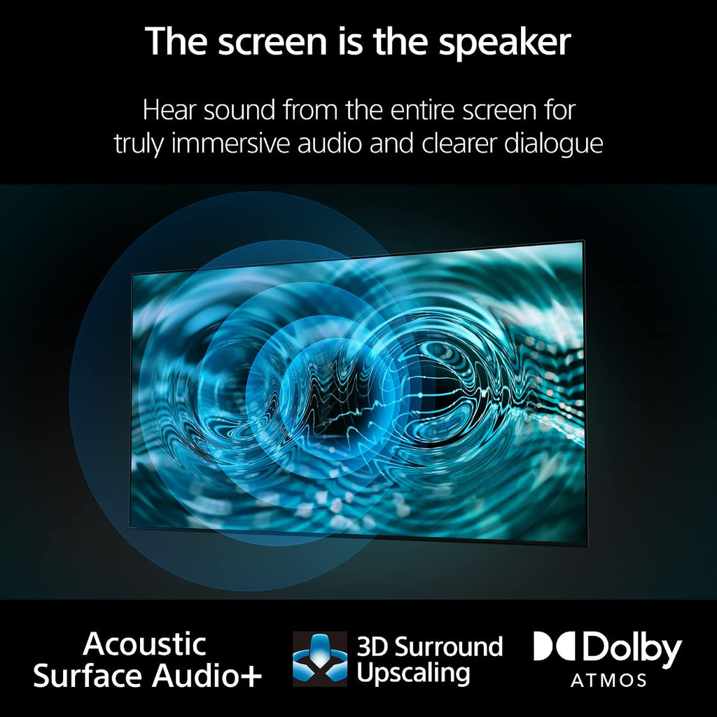 Sony OLED 55 inch BRAVIA XR A80L Series 4K Ultra HD TV: Smart Google TV with Dolby Vision HDR and Exclusive Gaming Features for The PlayStation® 5 XR55A80L- 2023 Model,Black