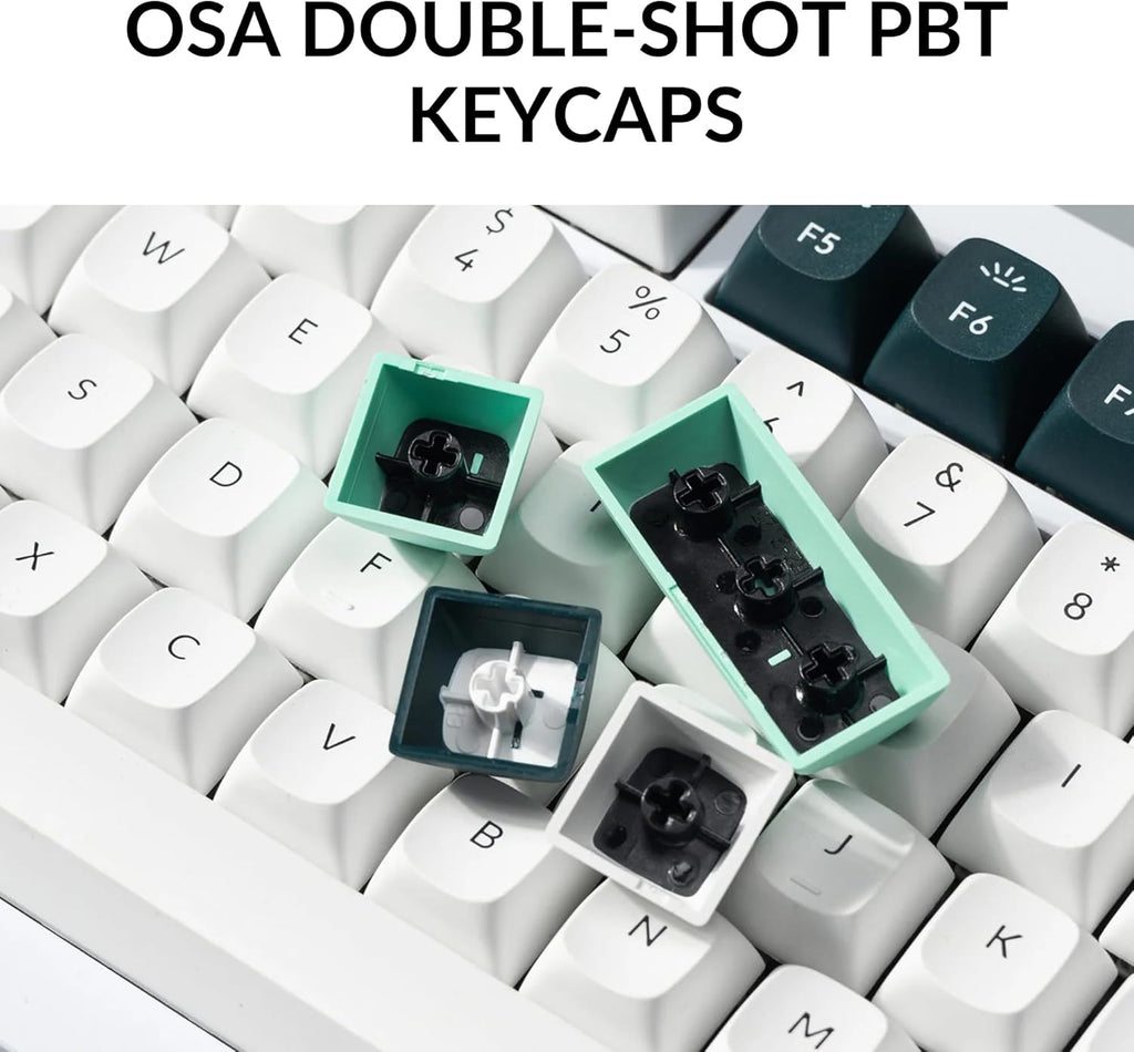 Keychron Q1 HE Wireless Custom Keyboard Rapid Trigger QMK Launcher 2.4 GHz Bluetooth 5.2 with Gateron Double-Rail Magnetic Switch, RGB Compatible with Mac Windows Linux (Hot-swappable)