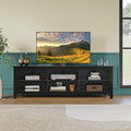 Panana TV Stand, Moden 6 Cubby TV Stand for 75 inch TV, Farmhouse Television Stands Entertainment Center Media Stand with Storage TV Table Stand for Living Room