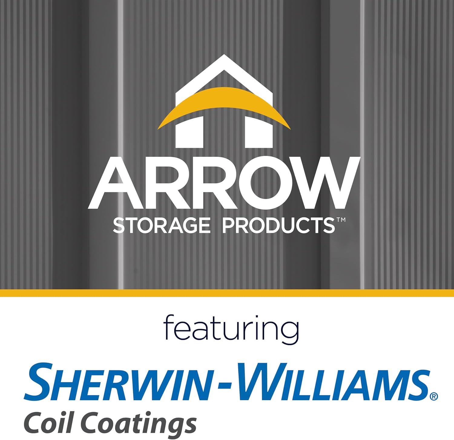 Arrow Sheds Amazon Exclusive Classic 10' x 8' Charcoal Steel Storage Shed with Included Floor Frame Kit