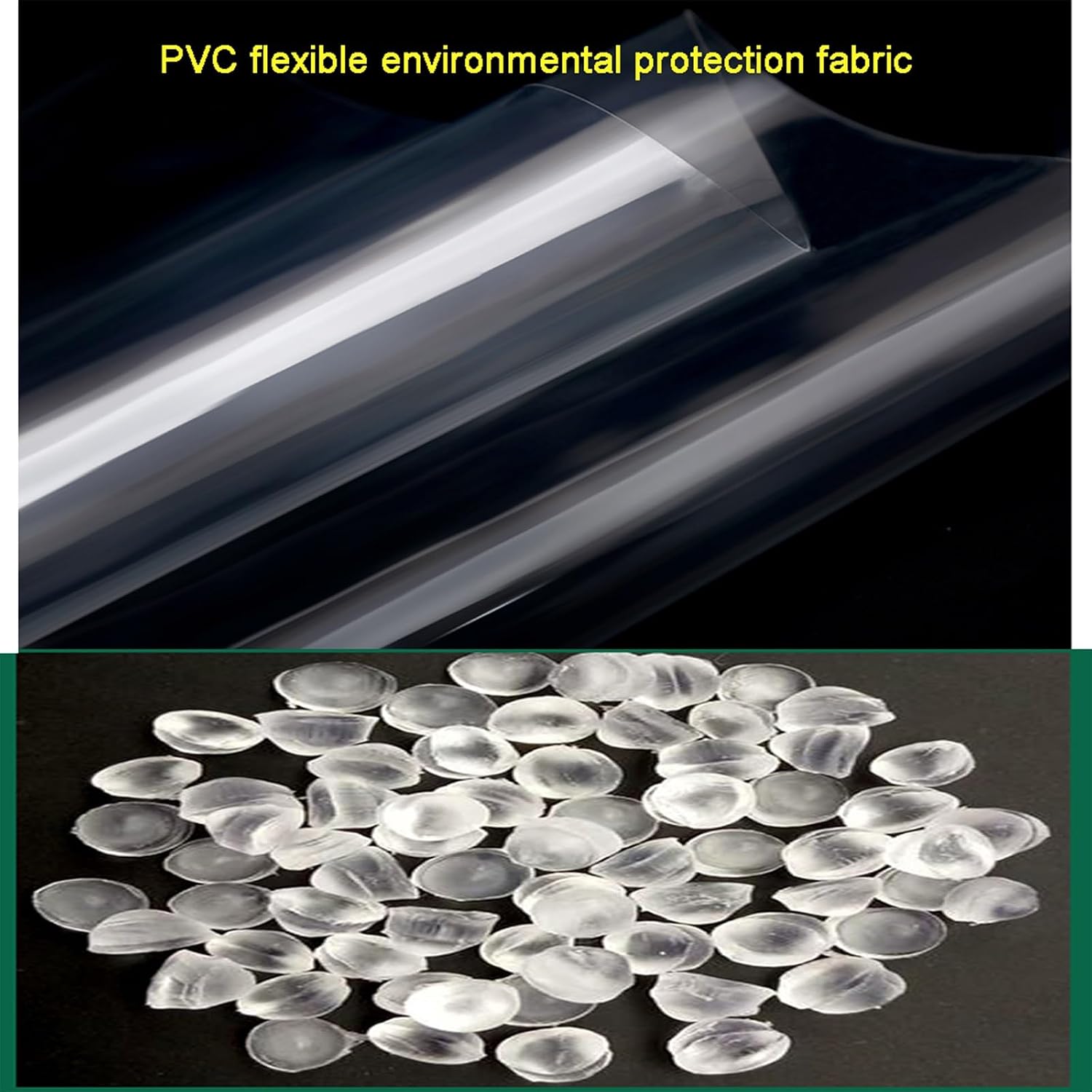 Zipper tarpaulin，Outdoor Vinyl Curtain, Clear Gazebo Side Panels Heavy Duty Waterproof Tarp with Zipped Door,0.5mm，for Pergola, Garden, PlantsResistant Outdoor Curtain ( Size : H2.3xW5.5m/H7.5xW18ft )