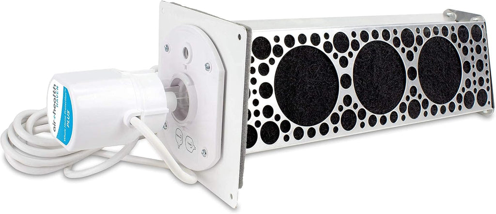 Air Health Haven Plus HVAC Air Purifier | 16' UV-C Light, PCO Technology and Carbon Filtration | for Germs, VOCs, Odors | Easy DIY Installation