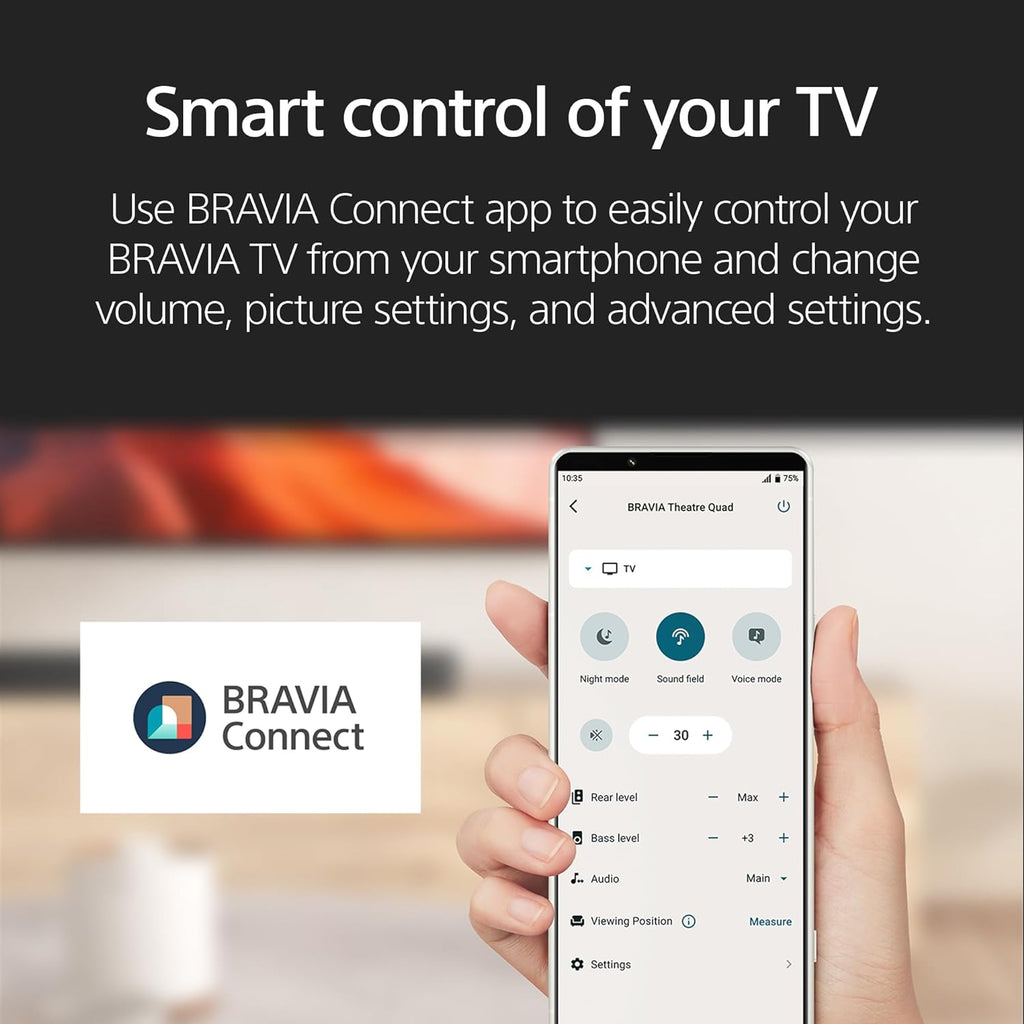 Sony 65 Inch Mini LED QLED 4K Ultra HD TV BRAVIA 9 Smart Google TV with Dolby Vision HDR and Exclusive Features for PlayStation 5 (K-65XR90)