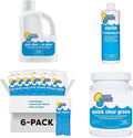 In The Swim Green Pool Rescue Kit - Removes Algae for Clear Water, Weekly Sparkle - Starter