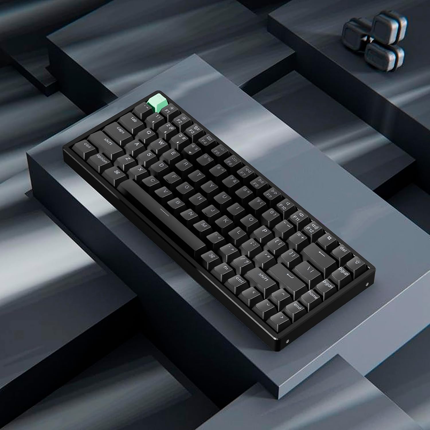 Keychron K2 HE Rapid Trigger Wireless Custom Keyboard with Hall Effect Gateron Double-Rail Magnetic Switch, QMK 2.4 GHz Bluetooth 5.2 RGB Compatible with Mac Windows Linux - Aluminum