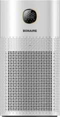 Bonaire Air Purifier for Home Allergies, Pets Hair In Bedroom upto 3600 ft², 3-in-1 HEPA13 Filter, Sleep, Auto Mode, PM2.5, WiFi, Remove Dust Smoke Hair Pollen Pollutants Odor, 29.5db Quiet, White, A6