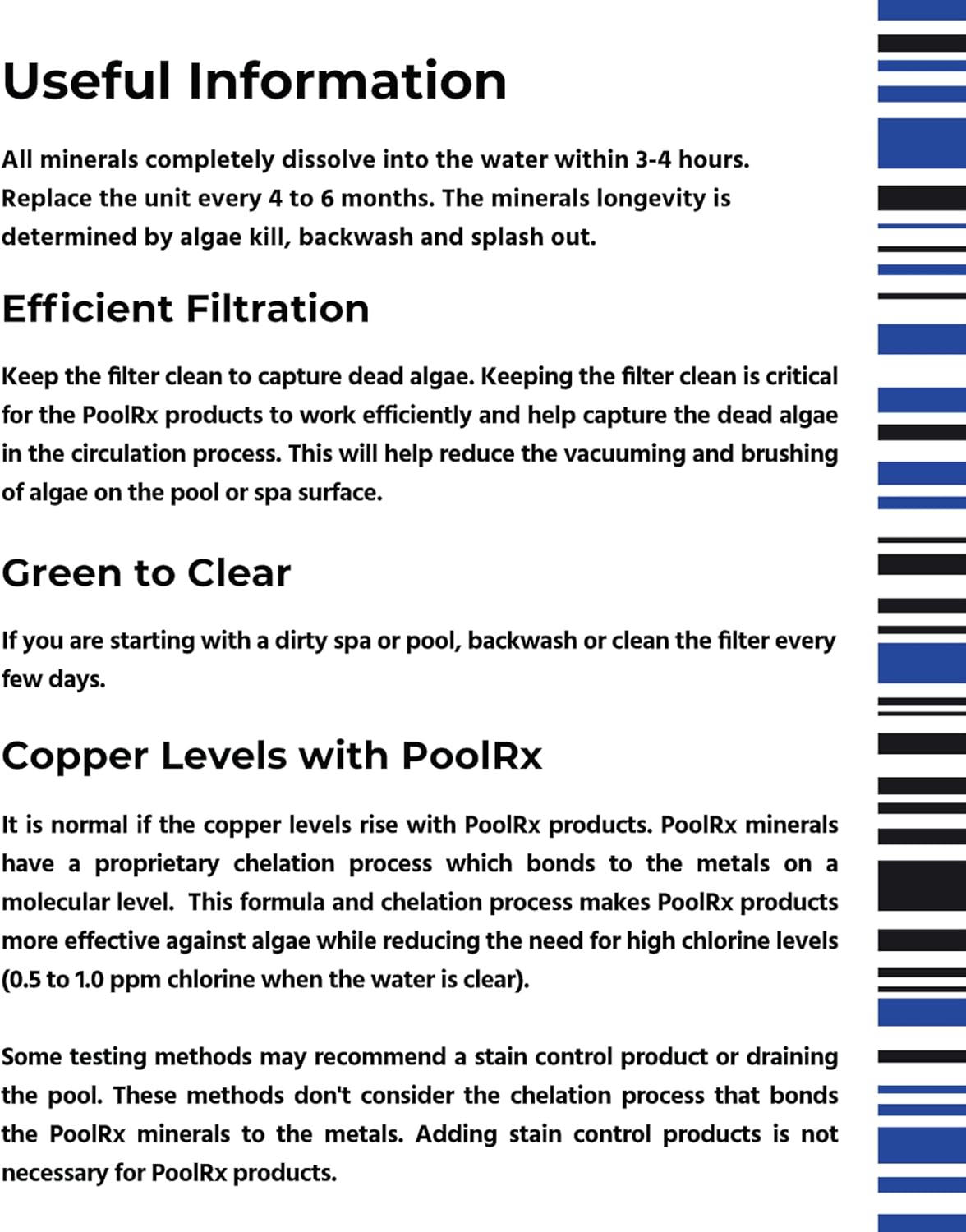 PoolRX+ Pool Unit 20k-30k gallons (4-Pack)