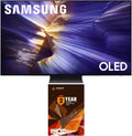 Samsung QN65S90FAFXZA 65 Inch 4K OLED Smart TV (2025) with Dolby Atmos and 2 Year Amber Protection Plan