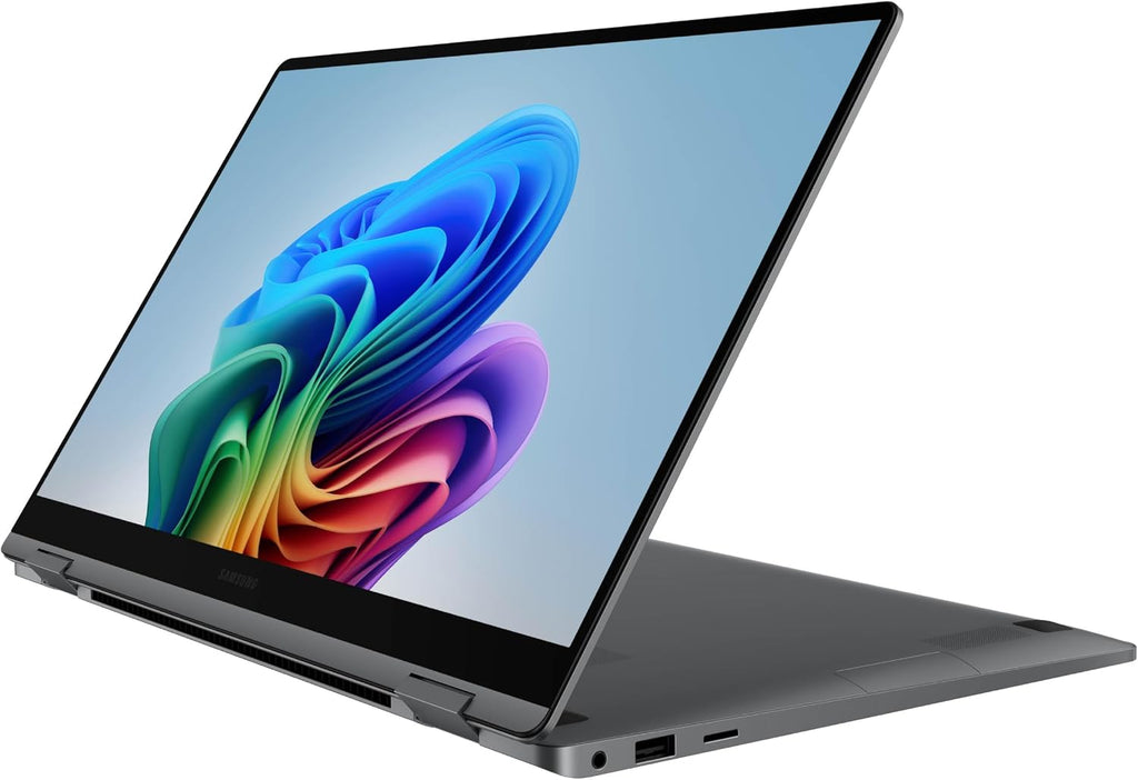 Samsung 15.6' Galaxy Book5 360 Copilot+ PC, AI Business Laptop, Windows 11 Pro, Intel Core Ultra 5 Processor 226V, FHD AMOLED Touchscreen, 16GB/512GB, 2025 Model, NP754QHA-KA1US, Gray