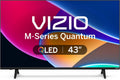 VIZIO 43-inch MQ6 Series 4K QLED HDR Smart TV w/Dolby Vision, WiFi 6E, Bluetooth Headphone Capable, AMD FreeSync & Alexa Compatibility, M43Q6M-K04, 2023 Model